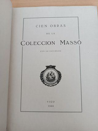 Cien obras de la colección Massó con 128 facsímil