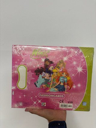 Raccoglitore Winx Fashioncards Edibas con bustina