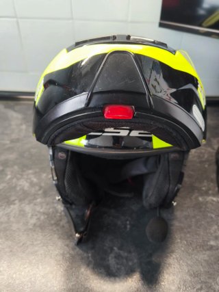 Casco Moto LS2 Amarillo Brillante