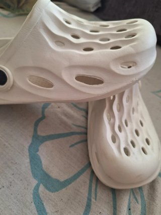Zuecos blancos talla 38