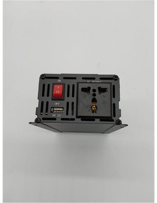 Haofy Inversor de Onda Sinusoidal Pura - Convertidor de Potencia Inteligente de 300 W con Pantalla Inversores de Potencia de Ale
