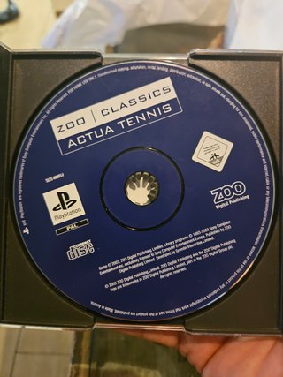 PS1 Actua Tennis - Juego Deportivo