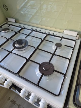 nevir nvr-cb5phw cocina de gas con horno 90 × 60