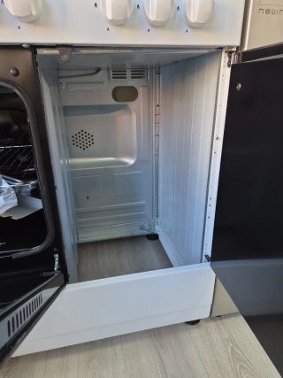 nevir nvr-cb5phw cocina de gas con horno 90 × 60