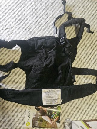 Mochila Portabebés Boba Negra