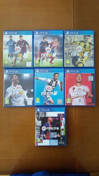 Lote Juegos FIFA PS4