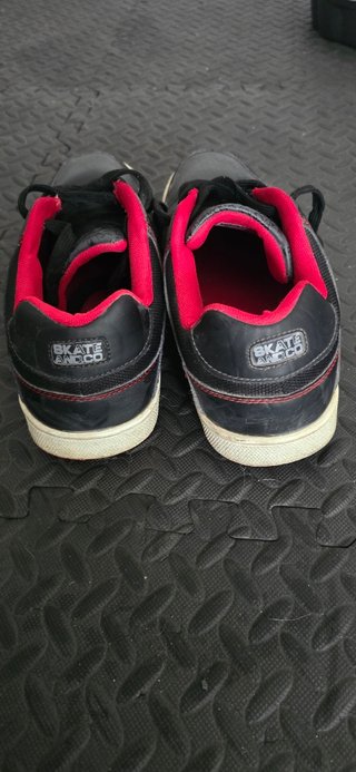Zapatillas Silver Skate vintage T44 negras