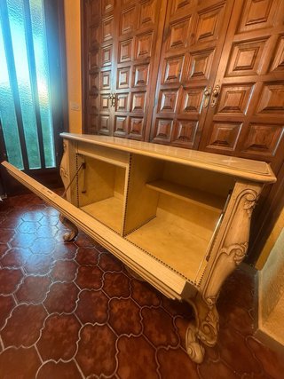 Cómoda Barroca Madera Beige/Marrón