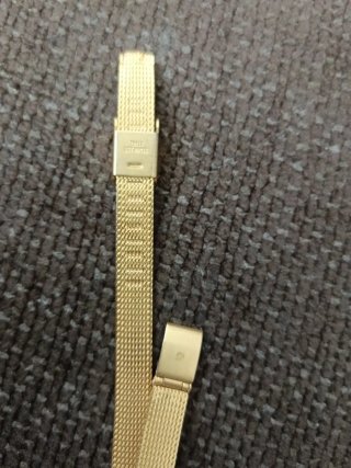 Reloj STELLMAN dorado con pedrería