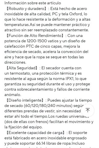 Armario Secadora Ropa Portátil