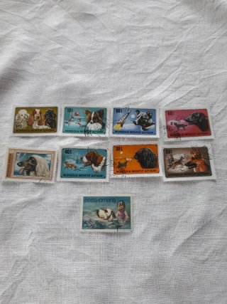 Serie francobolli animali