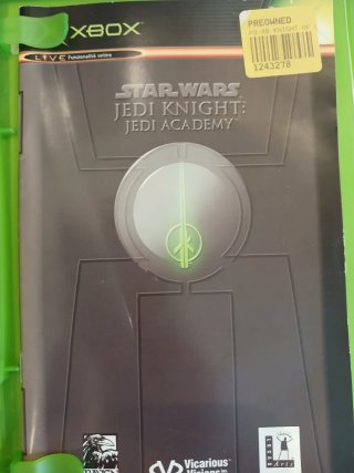 Star Wars Jedi Knight Jedi Academy Xbox