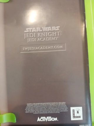 Star Wars Jedi Knight Jedi Academy Xbox