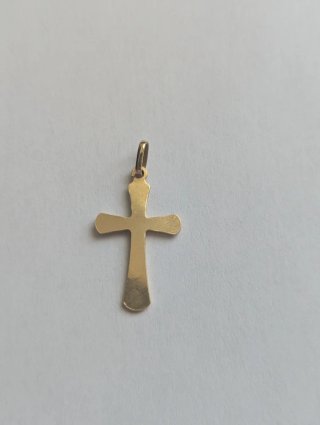 Ciondolo Croce Oro 9K