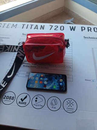 Bolso Bandolera Nike Rojo