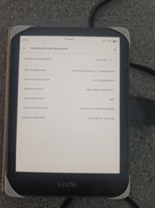 Amazon Kindle Beige y Negro