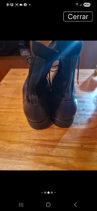 Botines Zara Piel y Ante Hombre marrones