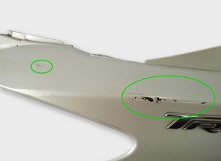 Tapa trasera izquierda Yamaha Tricity 125 (2014-20