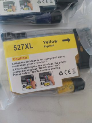 Set 4 cartucce LC527XL compatibili Brother