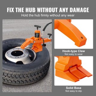 Rompe Bead Hidráulico para Neumáticos 10000 PSI con Bomba de Pie para Neumáticos de Tractor y Camión