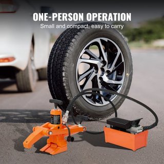 Rompe Bead Hidráulico para Neumáticos 10000 PSI con Bomba de Pie para Neumáticos de Tractor y Camión