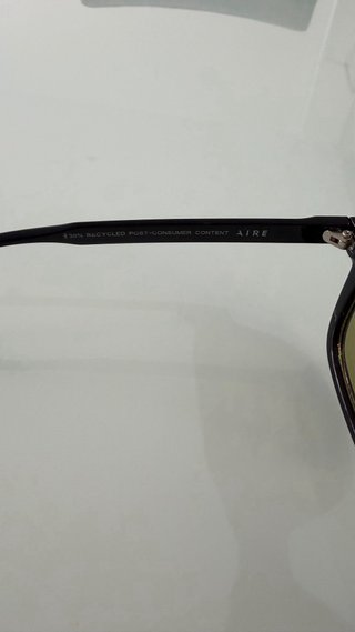 Gafas de sol Aire negras y lente amarilla