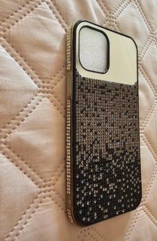 Funda iPhone 12 Pro Max Brillante Negra