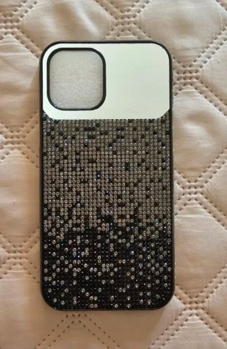 Funda iPhone 12 Pro Max Brillante Negra
