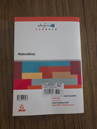 Matemáticas. Graduado en educación secundaria (...
