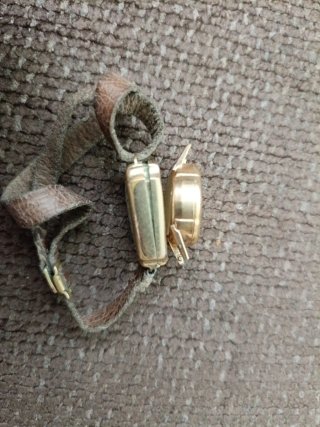 Reloj Batex chica dorado y marrón