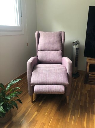 Butaca reclinable automática,prácticamente nueva