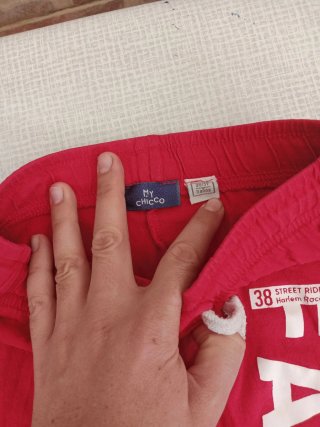 Lote 3 pantalones cortos Talla 2-3 años
