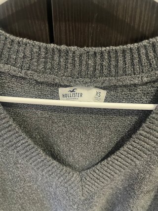 Jersey gris tejido