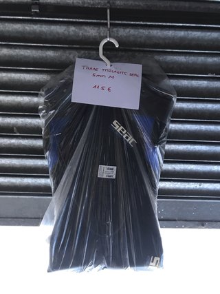 Traje Neopreno Seac Trilastic 5mm Talla M