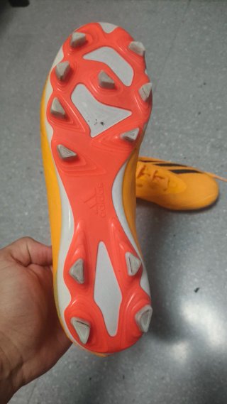 Deportivas de taco Adidas Naranja