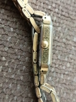 Reloj Orient Quartz Mujer Dorado y Plateado