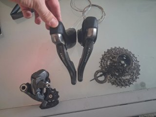 Shimano Ultegra 10v cambio e freni