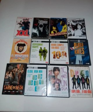 Lote 12 DVDs Películas Españolas