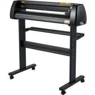 Macchina da taglio in vinile, pacchetto plotter da taglio con alimentazione in carta da 28 pollici, stampante in vinile con resistenza e velocità regolabili, kit per la creazione di insegne compatibile con...