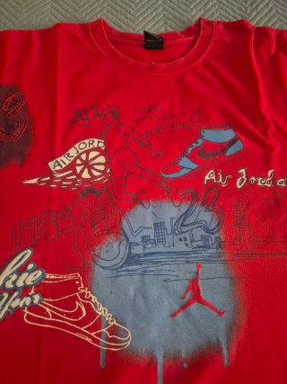 Camiseta Air Jordan Graffiti Talla 4XL