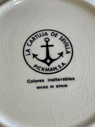 Media Vajilla Serie Rosa La Cartuja Platos Hondos