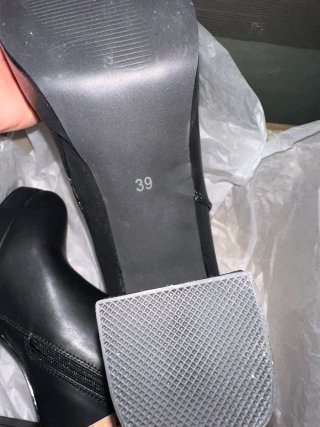 Botines negros con plataforma