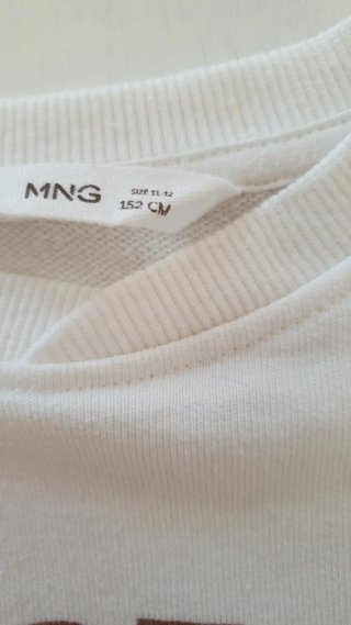 Sudadera Mango algodón niña