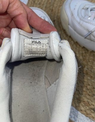 Zapatillas Fila Blancas Talla 38