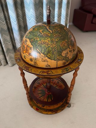 Mueble Bar Globo Vintage