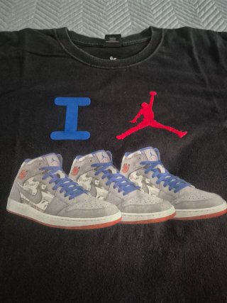 Camiseta Air Jordan Negra Talla 4XL