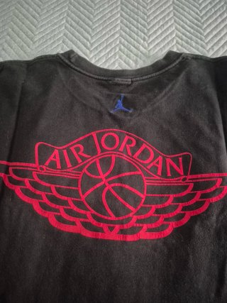 Camiseta Air Jordan Negra Talla 4XL