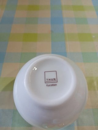 Set 2 Tazze Zuccheriera Thun Porcellana