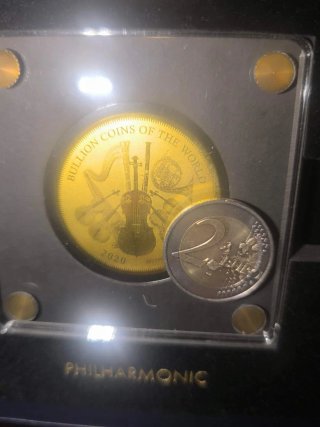 Set 6 Monete Oro 24K Collezione