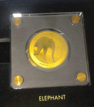 Set 6 Monete Oro 24K Collezione